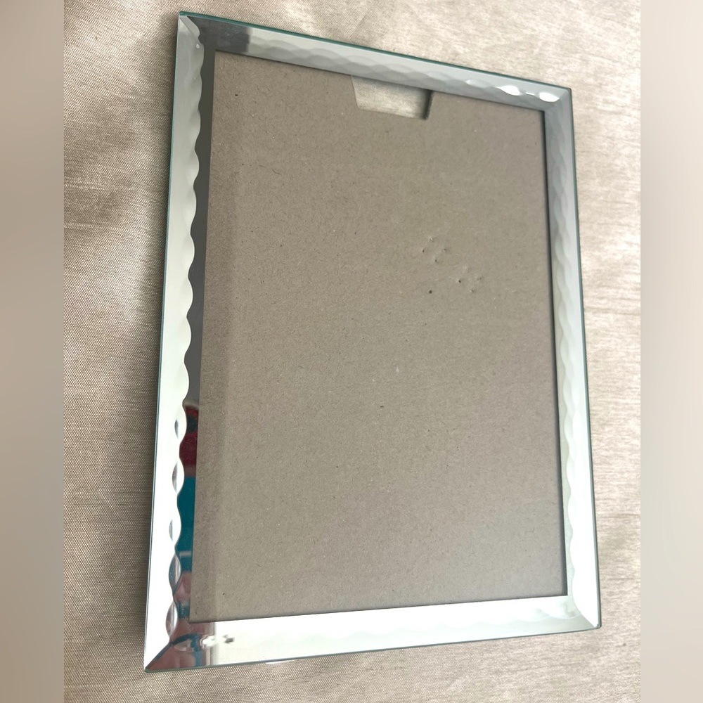 Mirror glass picture frame